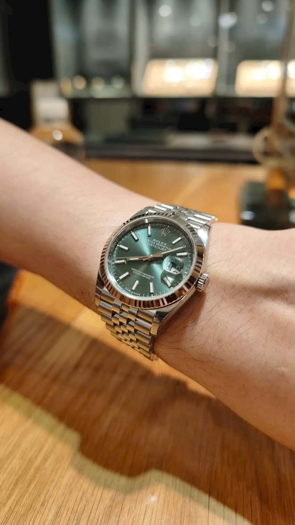 Datejust 41 Mintgreen